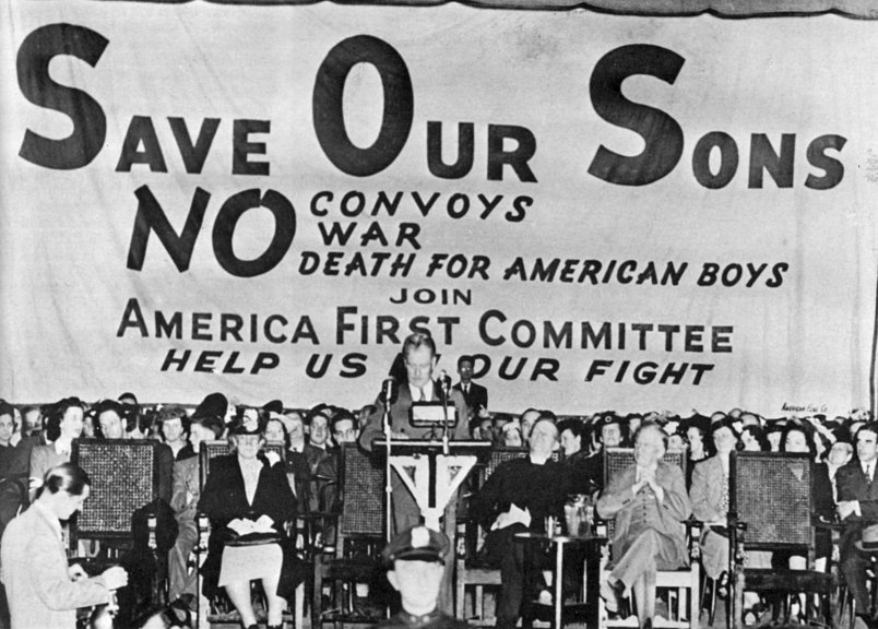 Image result for america first pre wwii logo