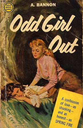 Cover to Odd Girl Out by Ann Bannon
