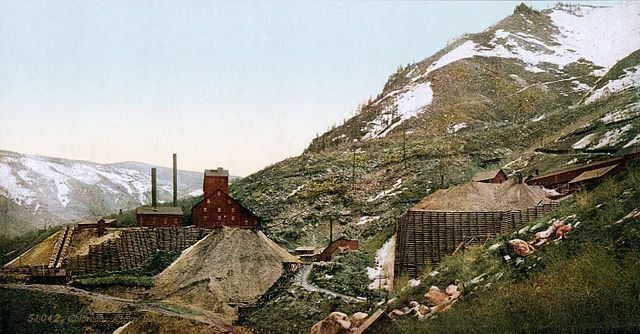 Aspen, Colorado Silver Mine, 1898