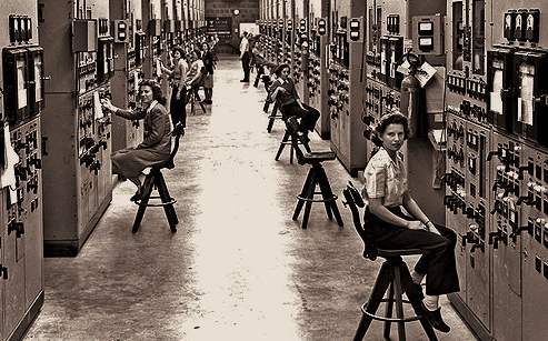 Calutron Operators, Oak Ridge, 1945 Calutron Operators, Oak Ridge, 1945
