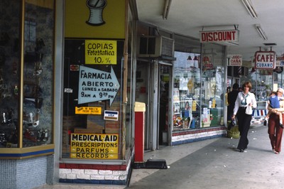 Cuban Storefronts in Miami, 1978