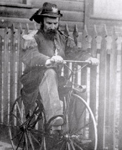 Emperor Norton on a Bicycle Emperor Norton on a Bicycle