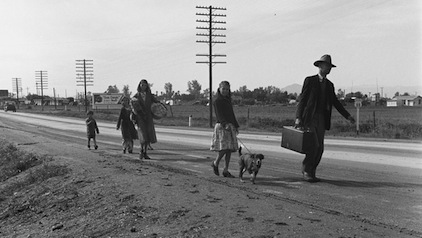 A family during the Great Depression