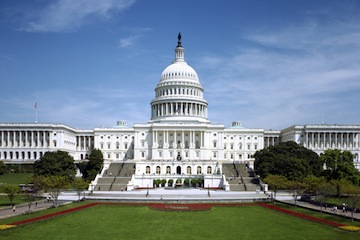 Both houses of Congress meet in the United States Capitol Both houses of Congress meet in the United States Capitol