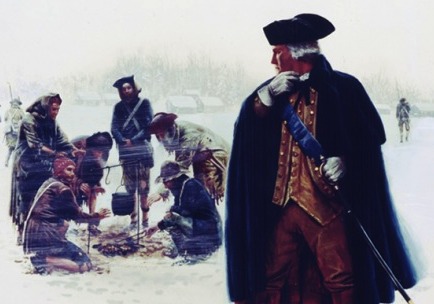 Washington at Valley Forge (Kunstler)