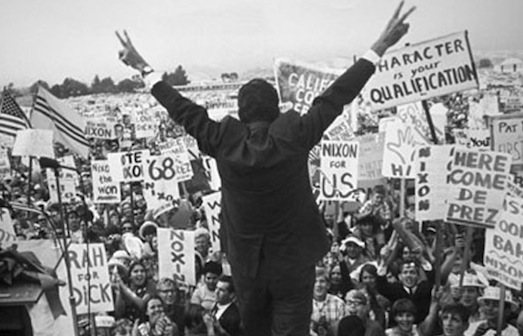 1968 Nixon Election Photo