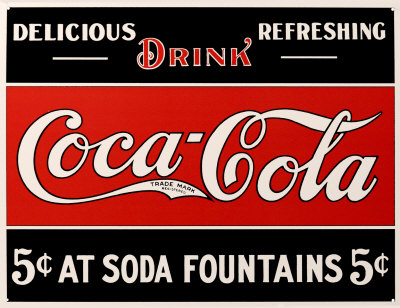 Coca-Cola Early Ad An early ad for Coca-Cola