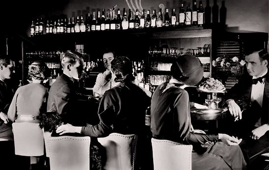 A speakeasy crowd, 1920s A speakeasy crowd in the 1920s